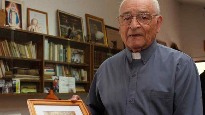 Murió el padre José Amado Aguirre, a los 100 años