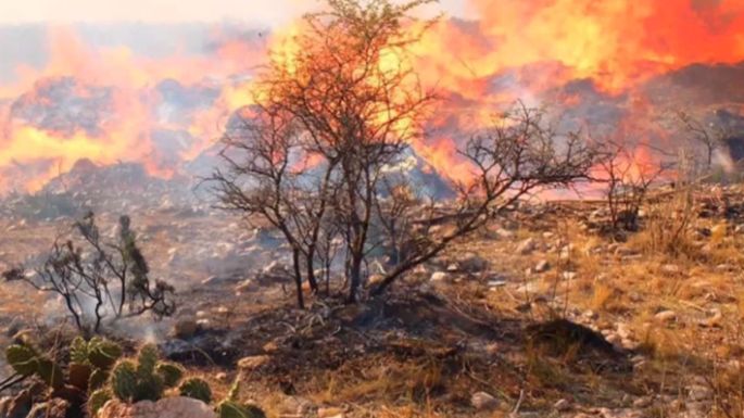 Incendios en las sierras