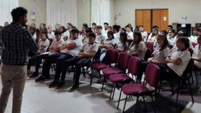 Charla sobre cambio climático