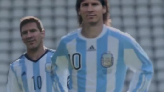 [VIDEO] La increíble publicidad con todas las versiones de Messi en los mundiales