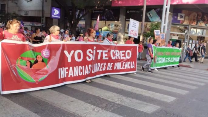 Marcharon en Córdoba contra los abusos sexuales en la infancia