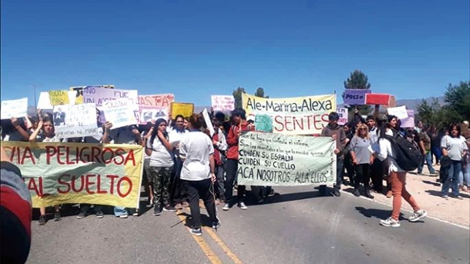 Marcha por justicia en Traslasierra