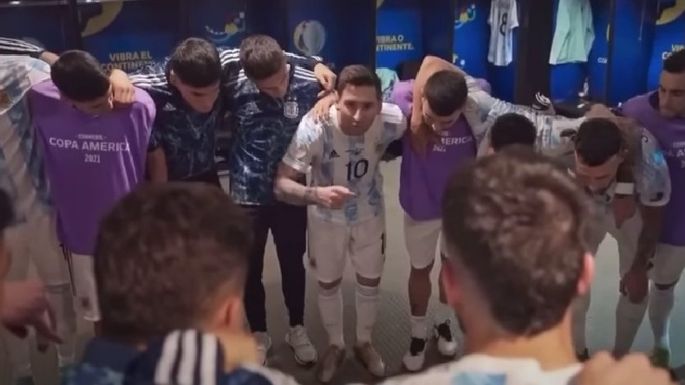 La arenga de un Messi irreconocible se volvió viral