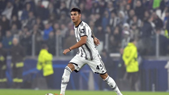 El villamariense Enzo Barrenechea debutó con la Juve ante PSG por la Champions
