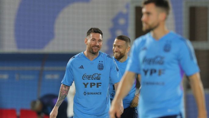 A dos días del debut: Messi entrenó con normalidad