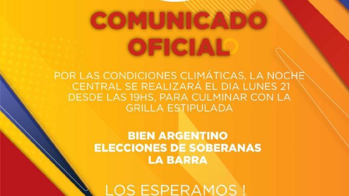 Fiesta del Maní: la noche central pasó para hoy