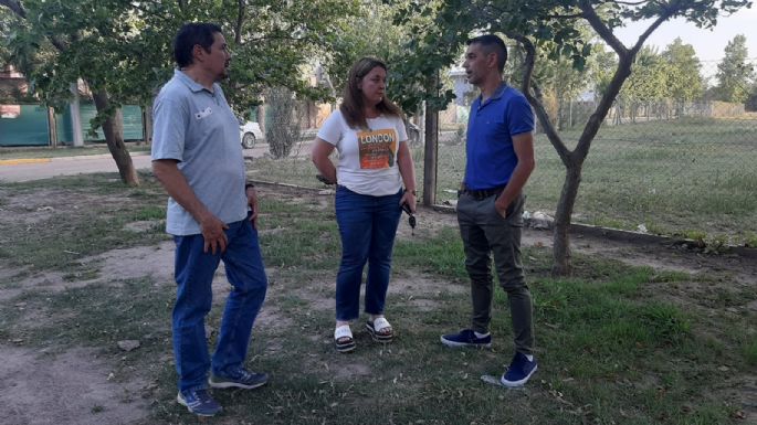El municipio se reunió con autoridades de barrio Golf