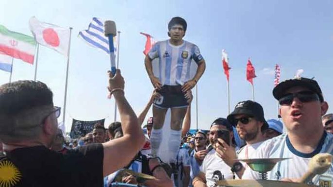 Izaron bandera de Malvinas  y arriaron la de Inglaterra