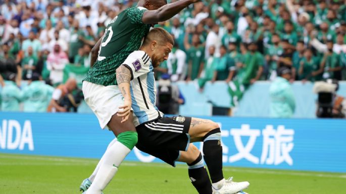 Argentina perdió 2 a 1 contra Arabia Saudita