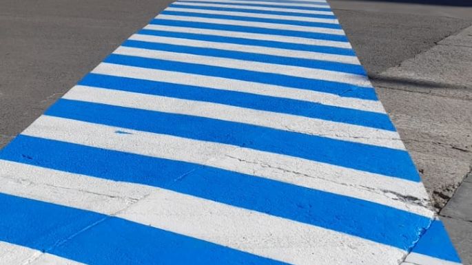 La ciudad se empezó a mover después del partido, con sus calles pintadas de celeste y blanco