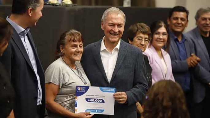 Entregaron cien mil créditos