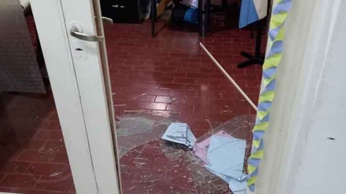 Causaron destrozos y robaron en el IPEM 147 Manuel Anselmo Ocampo