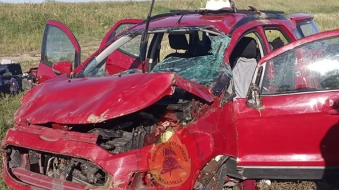Grave accidente  en la autopista