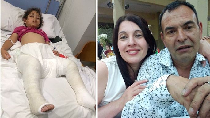 Campaña solidaria para Morena y su familia