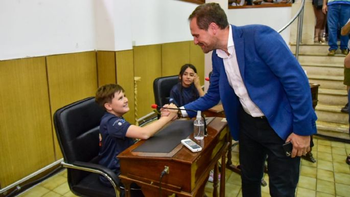 Amadeo Testa es el nuevo intendente de los niños