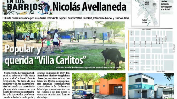 Popular  y querida “Villa Carlitos”