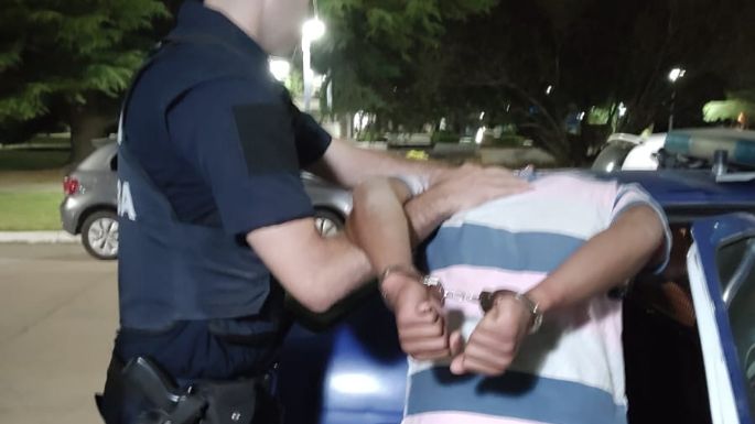 Ingresó al patio de una vivienda y fue descubierto por el propietario