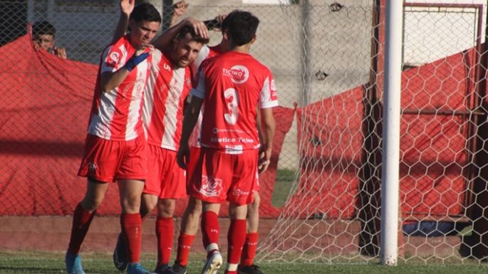 Atlético Ticino lo liquidó como local y llegará entonado
