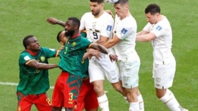Un partidazo entre Camerún y Serbia terminó 3 a 3