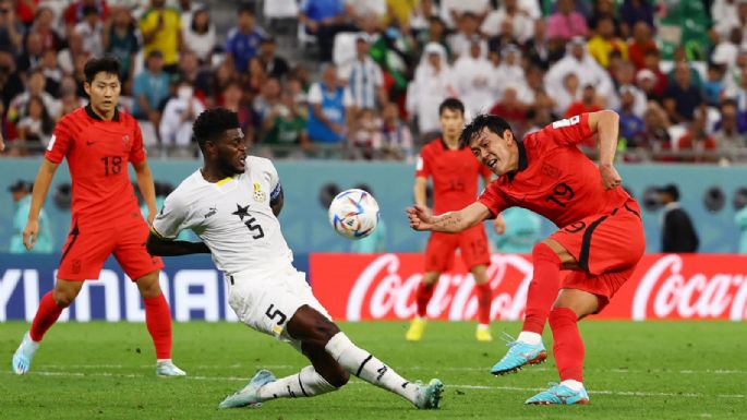 Ghana superó a Corea del Sur por 3 a 2