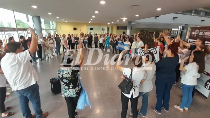 Aún sin soluciones, trabajadores de la salud del Pasteur siguen esta mañana de asamblea
