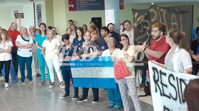 Aún sin soluciones, trabajadores de la salud del Pasteur siguen esta mañana de asamblea
