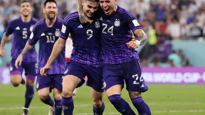 ¡Argentina en Octavos! Le ganó a Polonia 2 a 0