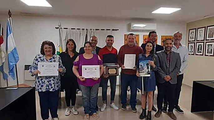 El Concejo distinguió al ganador