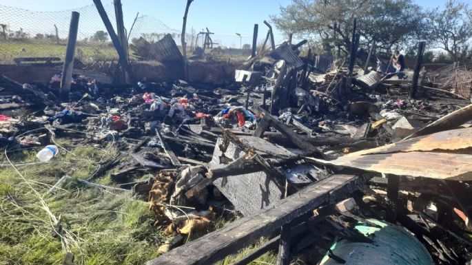 Una familia perdió todo tras un incendio: piden donaciones mediante una campaña