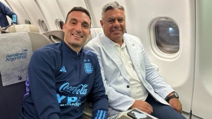 Scaloni viajó con Tapia a Qatar y la lista previa de jugadores ya se redujo a 32 integrantes