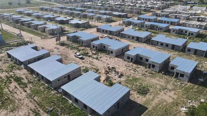 Inaugurarán mañana las primeras 20 viviendas de barrio El Vallecito