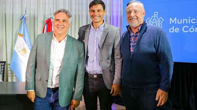 Accastello e Inglese se reunieron con Llaryora  para impulsar el modelo ambiental sustentable