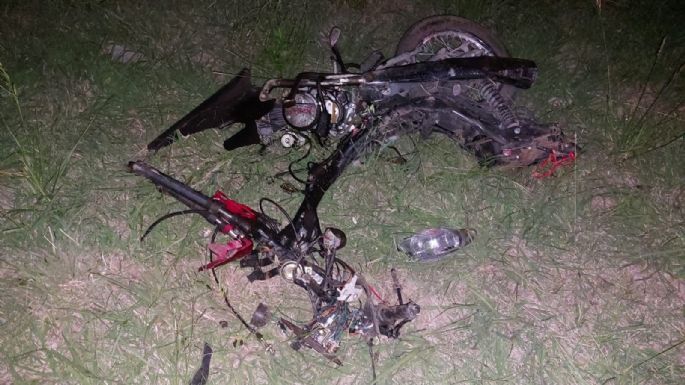 Ticino: una motociclista resultó gravemente herida tras perder el control y caer en la ruta 6