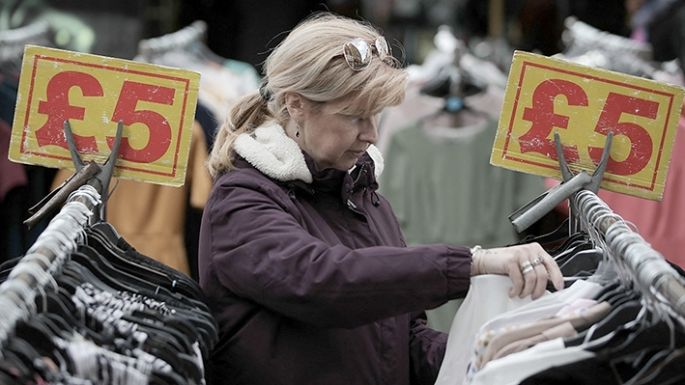 La crisis económica golpea en Inglaterra