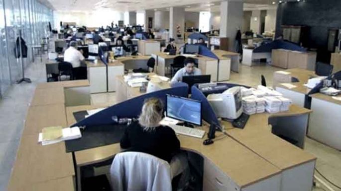 Empleos públicos, en baja