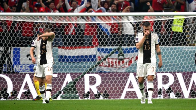 ¡Increíble! Alemania queda nuevamente fuera del Mundial en primera ronda