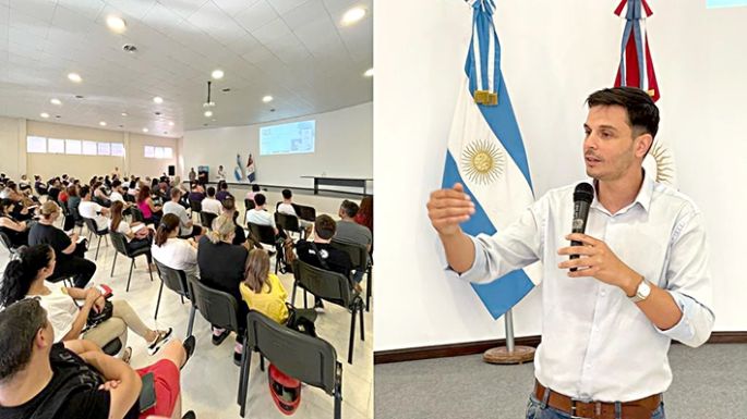 Reunión entre Inglese, comerciantes y emprendedores