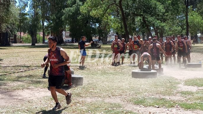 Ya se realiza en Villa Nueva la tradicional Carrera de Espartanos