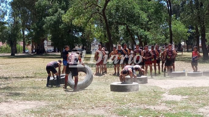 Ya se realiza en Villa Nueva la tradicional Carrera de Espartanos