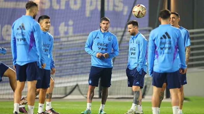 De Paul y Di María avanzaron con la recuperación para mañana