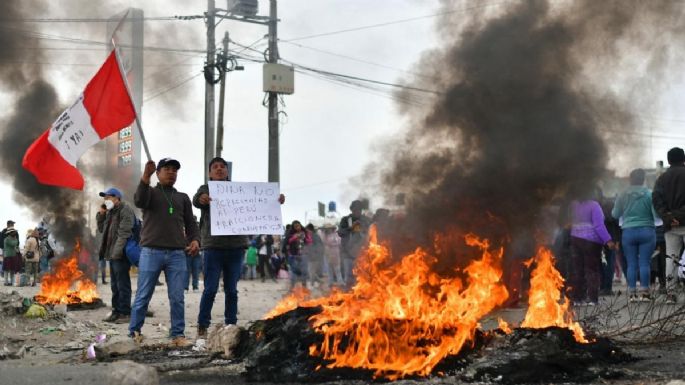 La presidenta declaró el estado de emergencia en el sur de Perú