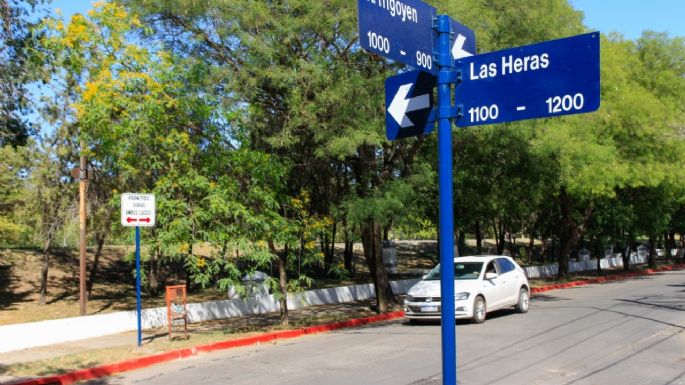 Desde hoy, la calle Yrigoyen pasa a ser de sentido único entre Las Heras y Quintana