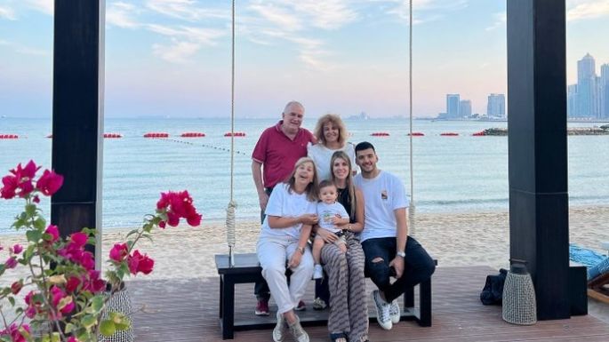 Los jugadores de la Scaloneta recibieron a sus familiares antes de la final