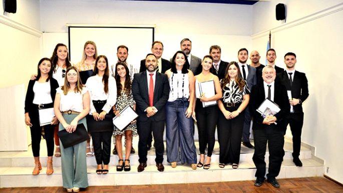 Se sumaron a la matrícula 14 nuevos profesionales del Derecho