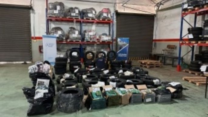 La Aduana secuestró mercadería extranjera valuada en casi $90 millones