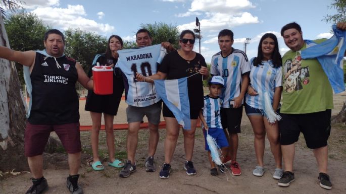 En Villa Nueva también festejan el campeonato de Argentina