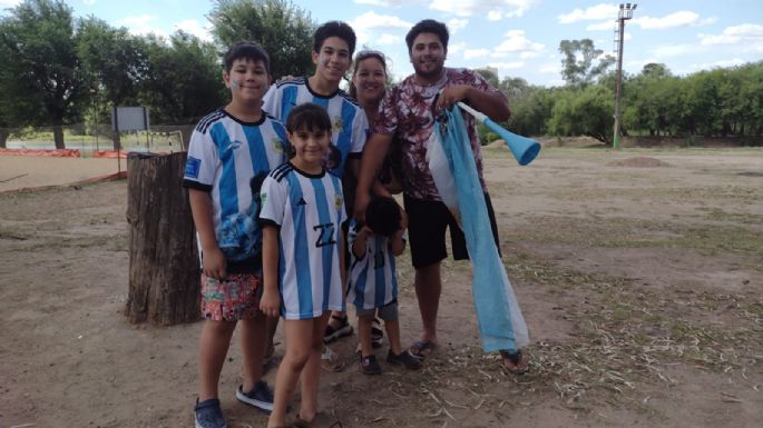 En Villa Nueva también festejan el campeonato de Argentina
