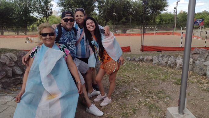 En Villa Nueva también festejan el campeonato de Argentina