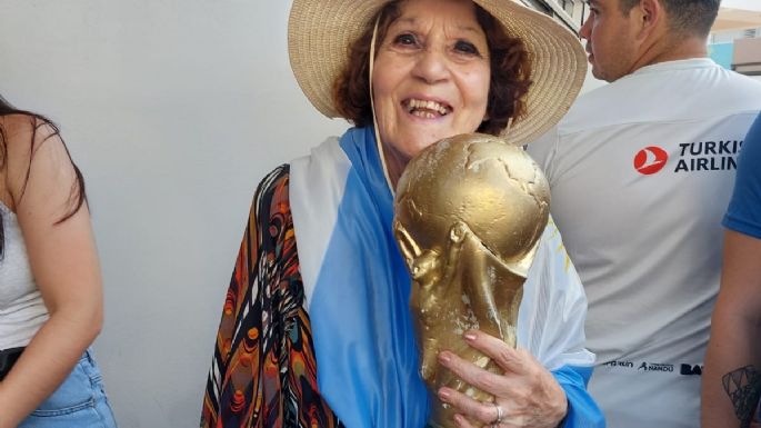"Abuela la la la lá": la versión local en medio de los festejos