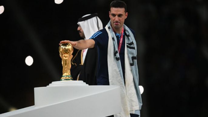 Lionel Scaloni, tercer entrenador argentino campeón del mundo